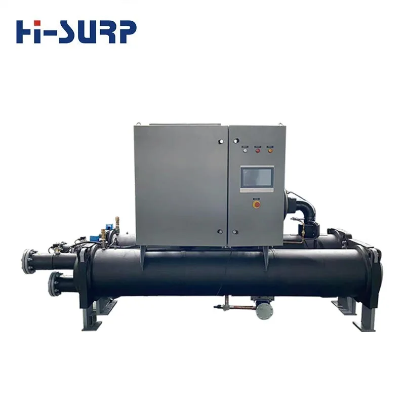 Overstroomde watergekoelde schroefkoelmachine
